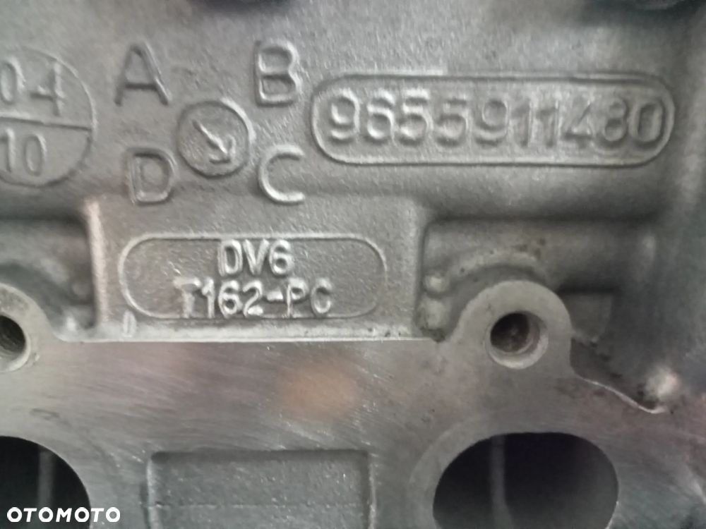 głowica citroen peugeot 1.6 hdi 9655911480 po regeneracji - 4
