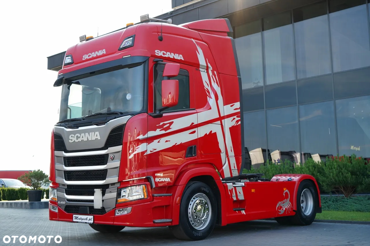 Scania R 450 / OPONY 100% / SPROWADZONA / PO KONTRAKCIE SERWISOWYM - 6