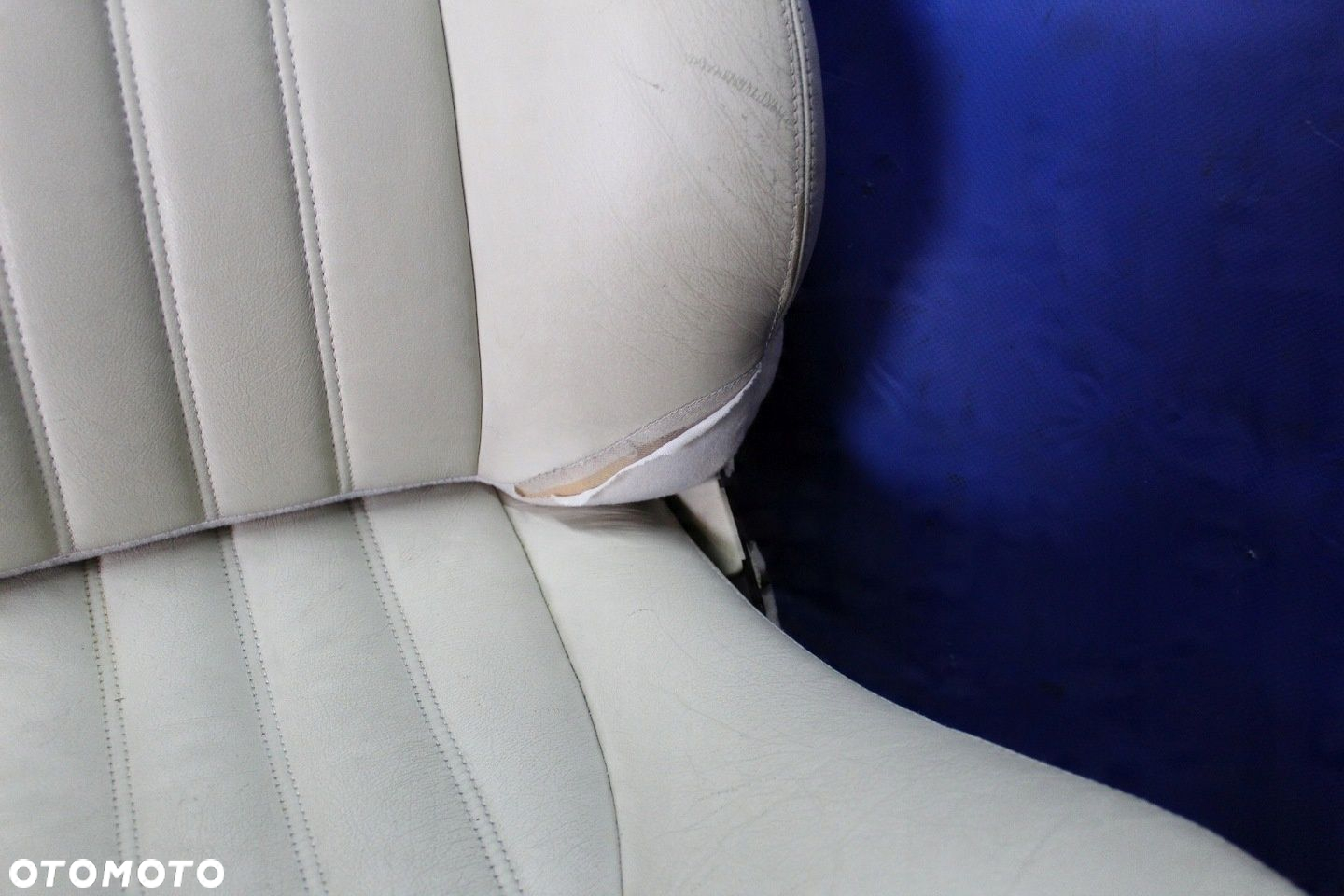 Fotel kierowcy lewy OE Jaguar XK XKR XK8 X100 98r kolor NED Ivory - 10