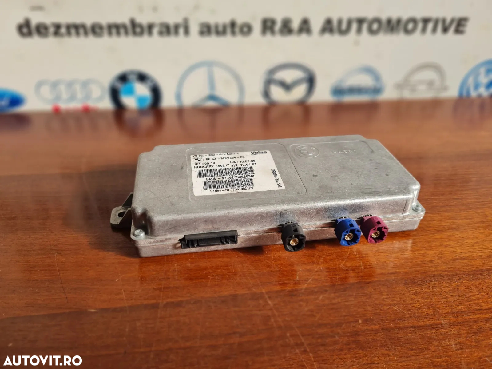 Modul Camera Marsarier Spate Mers Inapoi RR4 Bmw Cod  F07 X3 F25 F20 F21 - Dezmembrari Arad - 4