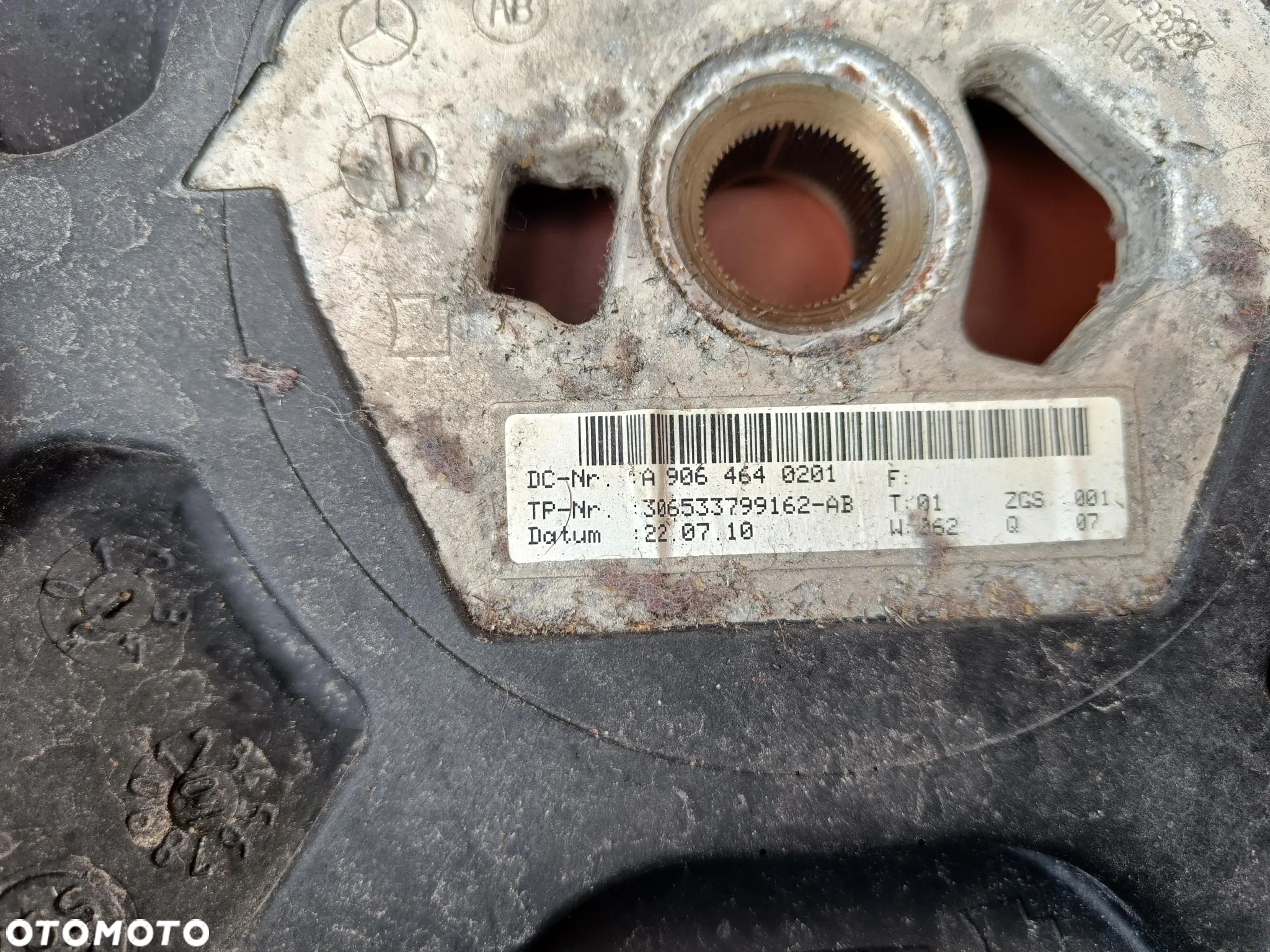 MERCEDES SPRINTER 906 KIEROWNICA DO OBSZYCIA 06-16r - 3