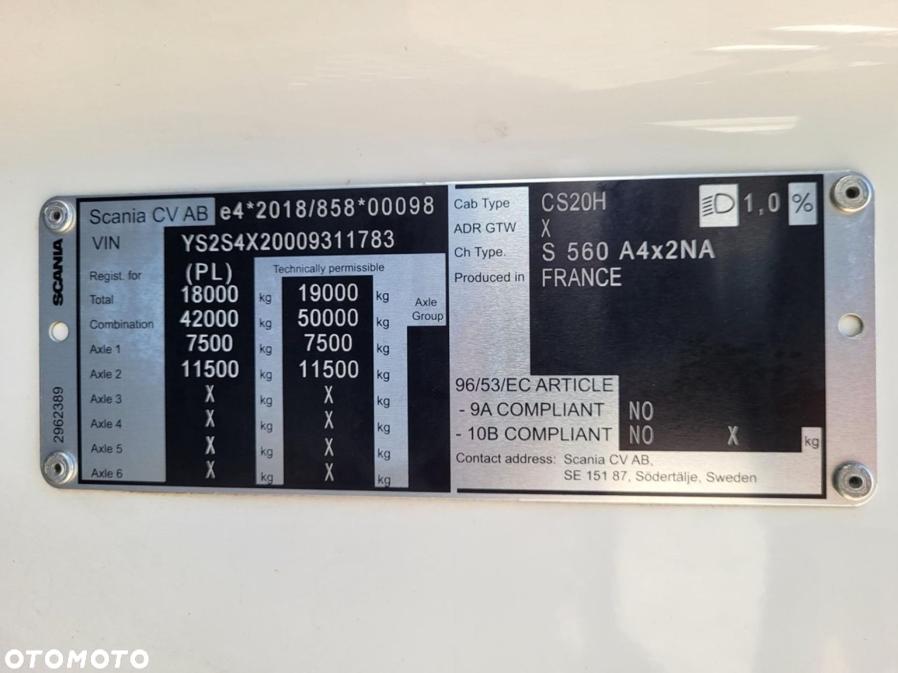 Scania S 560 A4x2NA Standard - 11