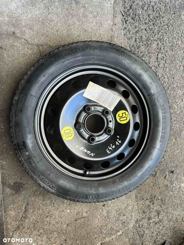 Zapasówka koło dojazdowe Bmw e46 16'' jak nowa