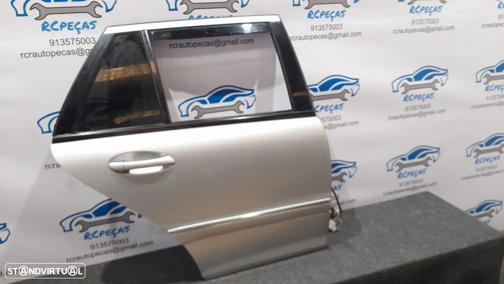 PORTA TRASEIRA TRÁS DIREITA MERCEDES BENZ CLASS C W203 AMG STATION WAGON FECHO ELEVADOR MOTOR PUXADOR VIDRO - 2