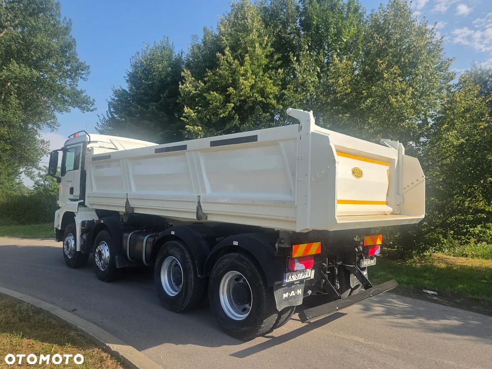 MAN TGS 35.400 8x4 wywrotka bordmatic - 9