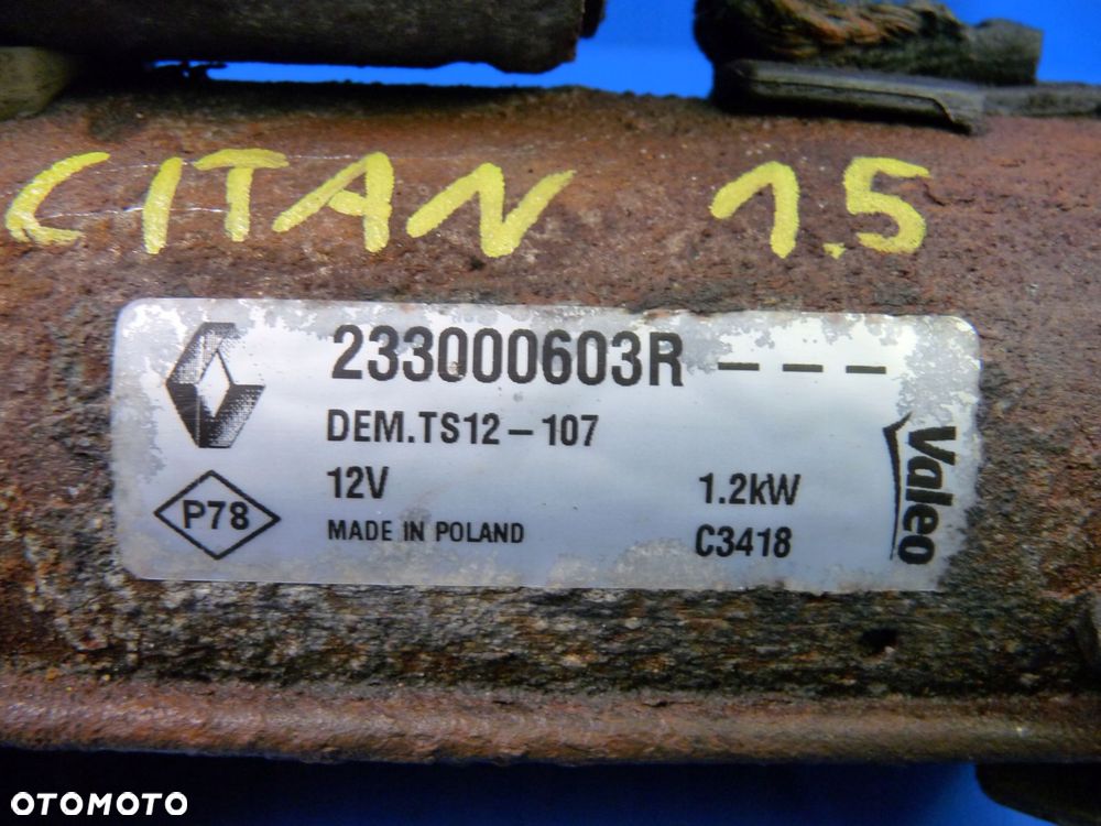 MERCEDES W415 CITAN KANGOO 1.5 DCI ROZRUSZNIK - 2