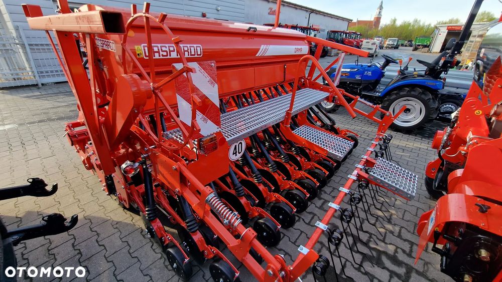 Gaspardo Nowy zestaw uprawowo-siewny talerzowy 3m, Siewnik Dama 3000 + IENA D - 3