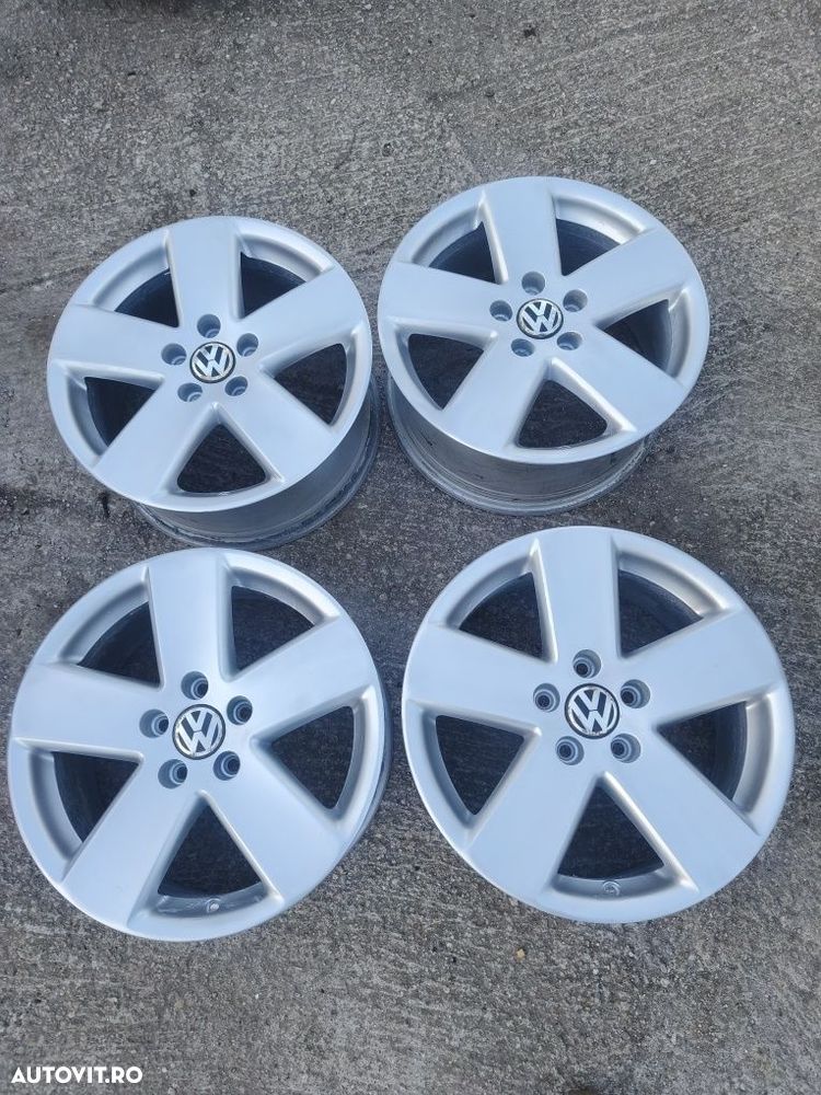 Set jante aliaj R17 5×112 Volkswagen Passat B6 B7 CC Touran Golf Eos - 2