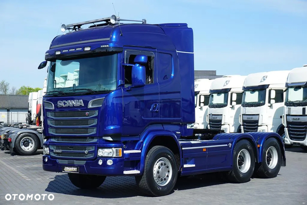 Scania R 580 / V 8 / EURO 6 / ACC / 6 X 4 / RETARDER / DMC 60 000 KG / HYDRAULIKA