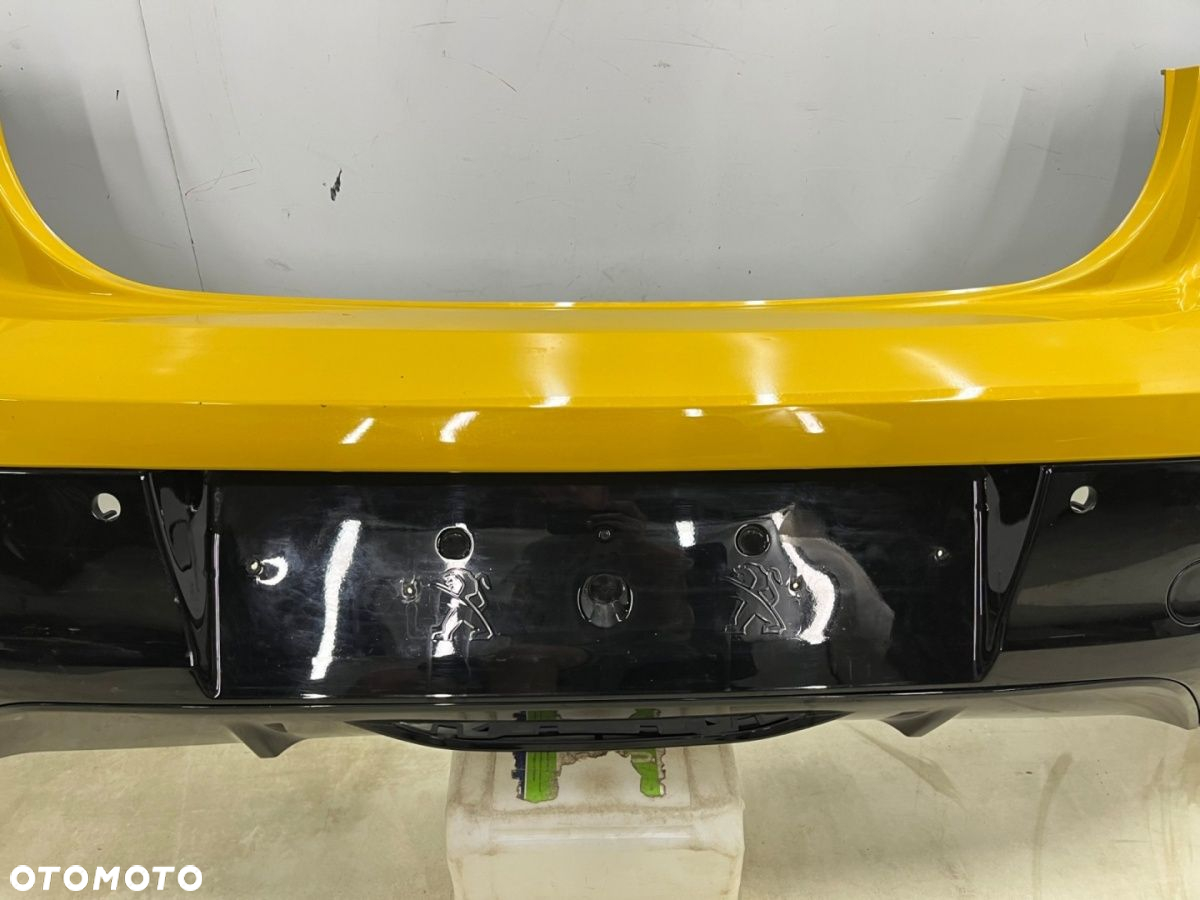 Zderzak tylny Peugeot 208 2 II P21 19r.- tył 4XPDC 9823195380 - 7
