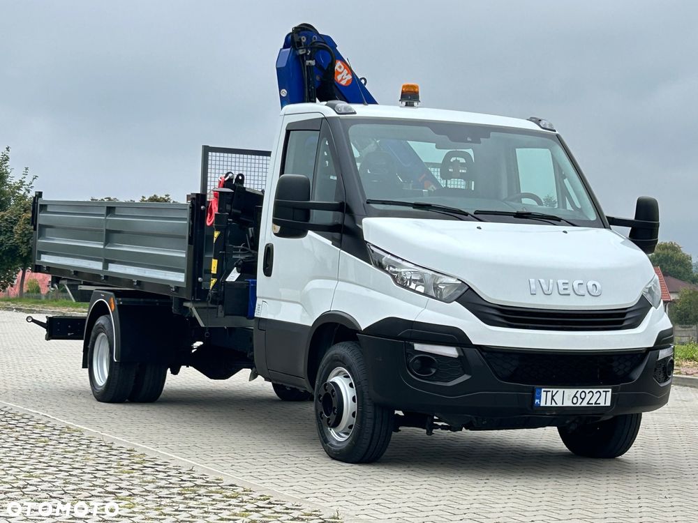 Iveco DAILY 72-180 3.0 HPI 180KM * HDS PM 6.5 * 2800 Udźwig * 82 Tyś km* Wywrotka 3 Stronna *Blokada Mostu - 10