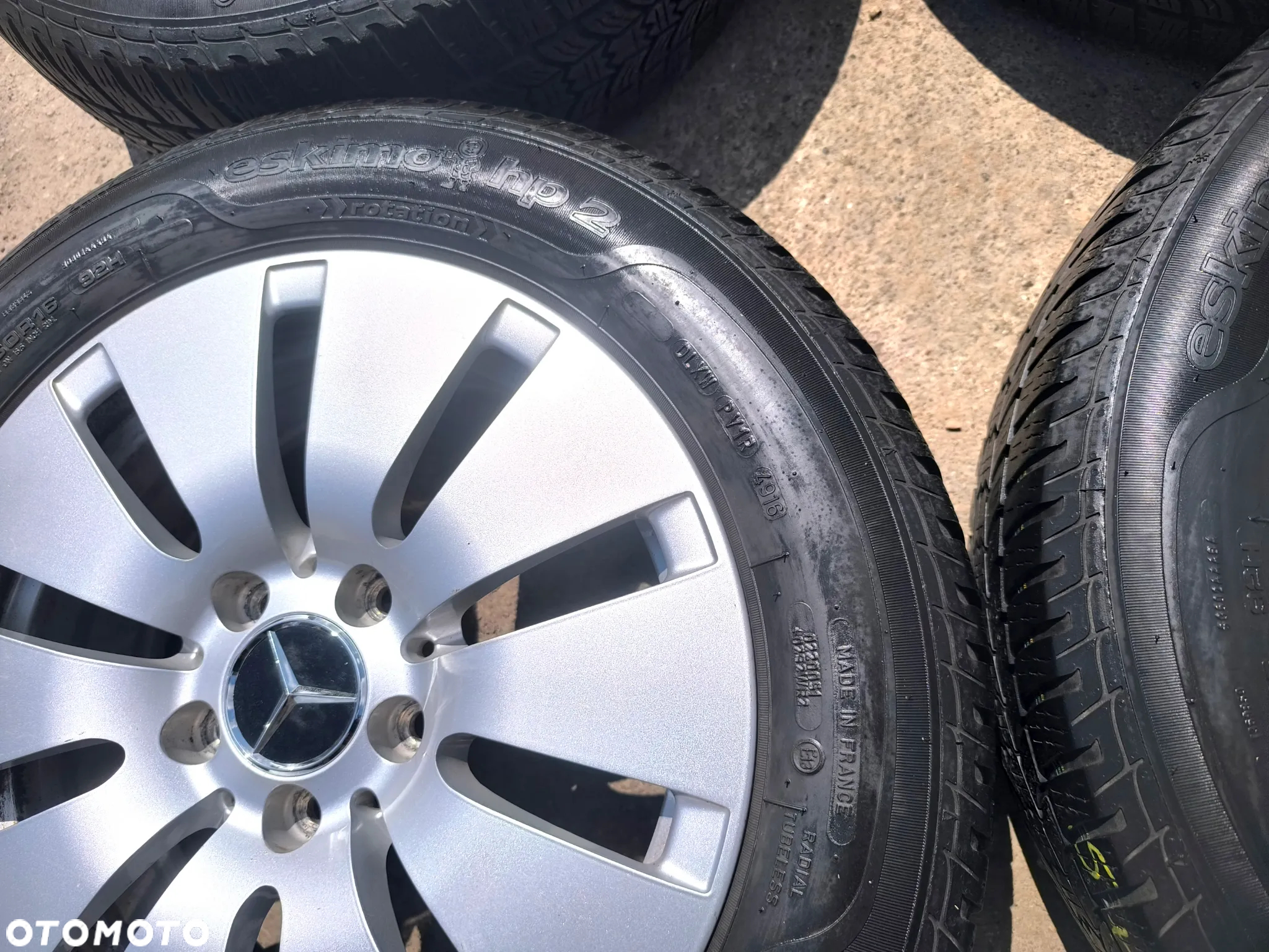 5x112 Alufelgi Felgi Aluminiowe Koła zimowe Zima 16 Mercedes A Klasa W176  W177 A177 CLA A117 B Klasa W246 W247 VITO V-KLASA C Klasa W204 W205 205/60 Alu-Rad Legnica 5mm - 14