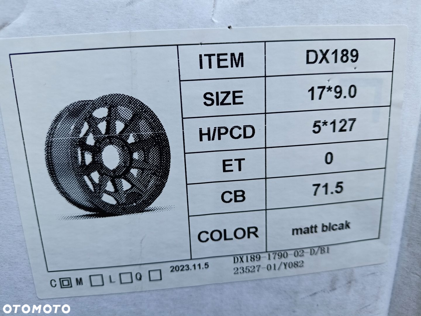 Felgi 17cali Jeep Wrangler JK Grand Cherokee WJ WH WK 5x127 - 9