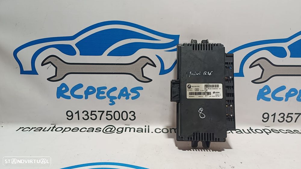 CENTRALINA MODULO LUZ LUZES INTERIOR FOOTWELL MINI COOPER S R56 6135345570101 61353455701 345570101 3455701 R55 R55 LCI CLUBMAN R56 LCI R57 R57 LCI CABRIO R58 COUPE R59 ROADSTER R60 COUNTRYMAN R61 PACEMAN - 4