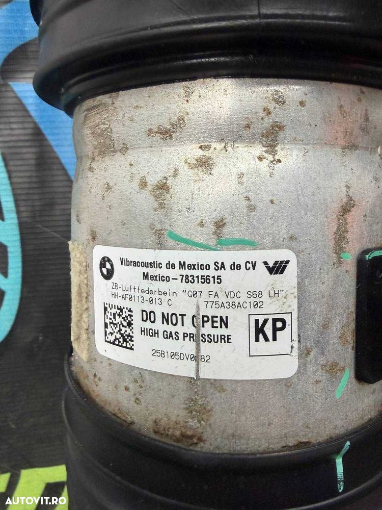 Amortizor cu perna aer stanga fata Bmw X5 G05 X6 G06 X7 G07 6892425 - 5