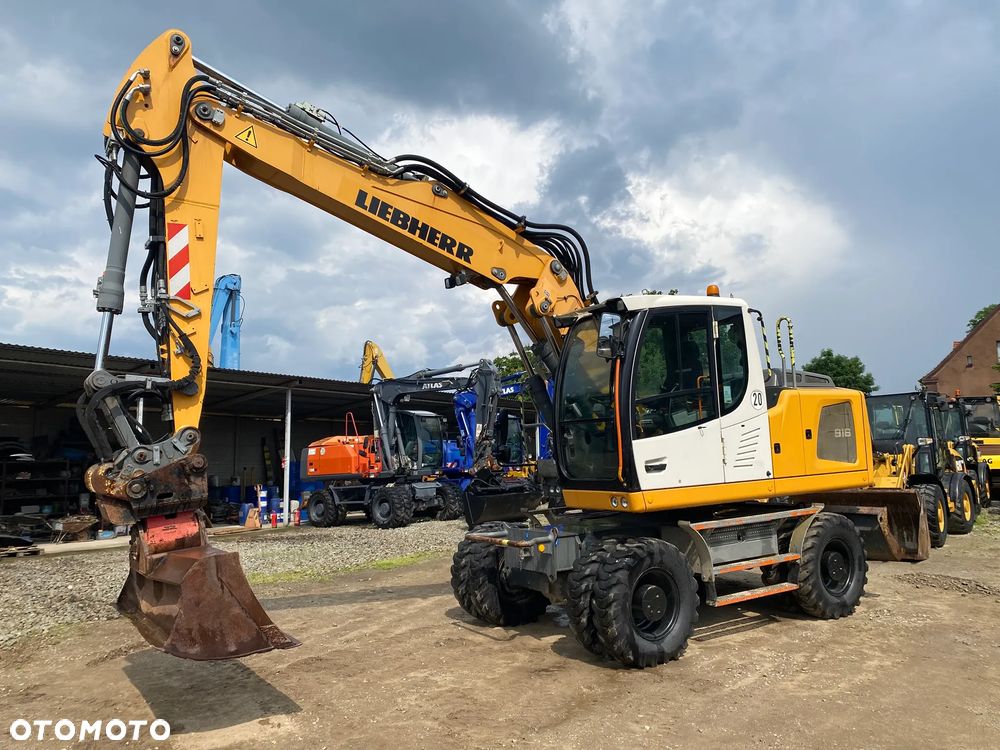 Liebherr A916, 2015 ROK, SUPER UTRZYMANA, Z NIEMIEC, - 2