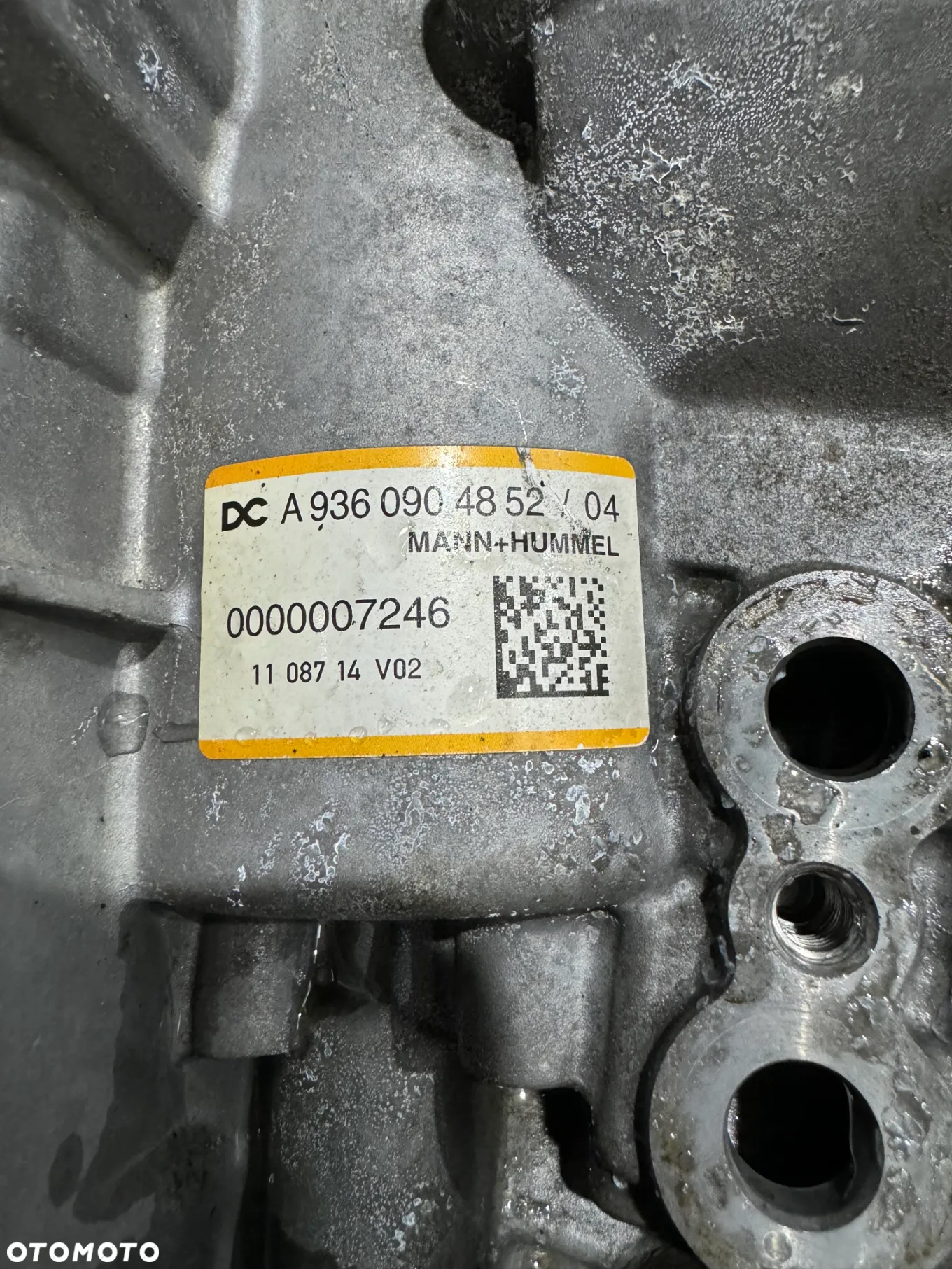 Podstawa obudowa filtra paliwa OM934 Mercedes Atego E6 Antos - 2