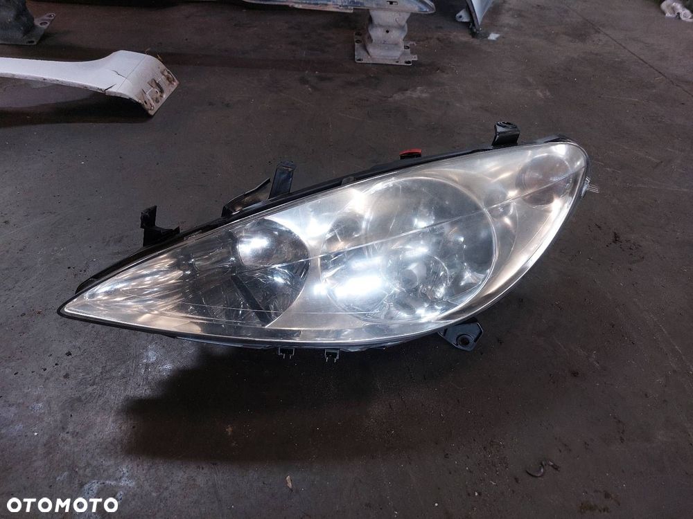 MASKA + BŁOTNIK LEWY PRZÓD PEUGEOT 307 I EZR - 6