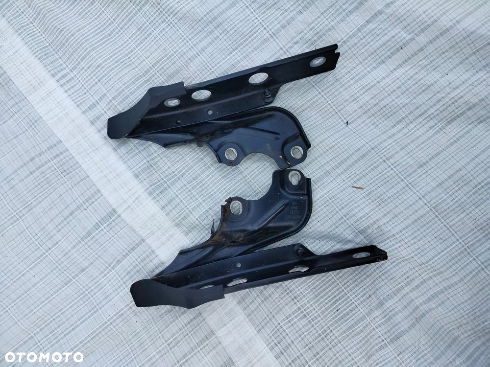 AUDI A6 4G C7 LIFT ZAWIASY MASKI KOMPLET W KOLOR LX5R 4G8823301E 4G8823302E - 1