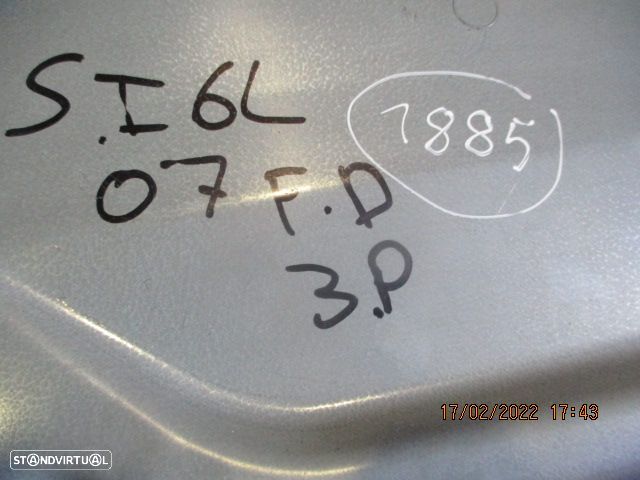 Elevador Sem Motor 6L3837752CQ SEAT IBIZA 6L 2007 5P FD - 2