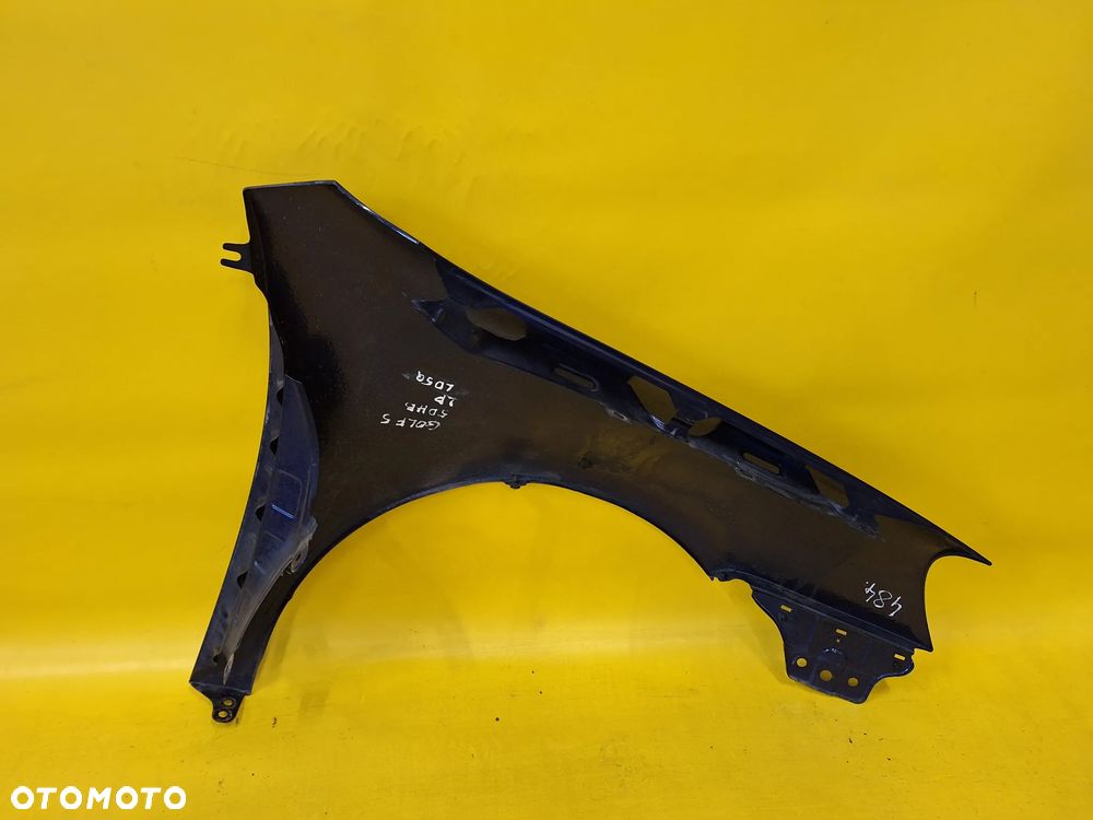 BŁOTNIK LEWY PRZÓD PRZEDNI VOLKSWAGEN GOLF V 5D LAK: LD5Q NR484 - 6