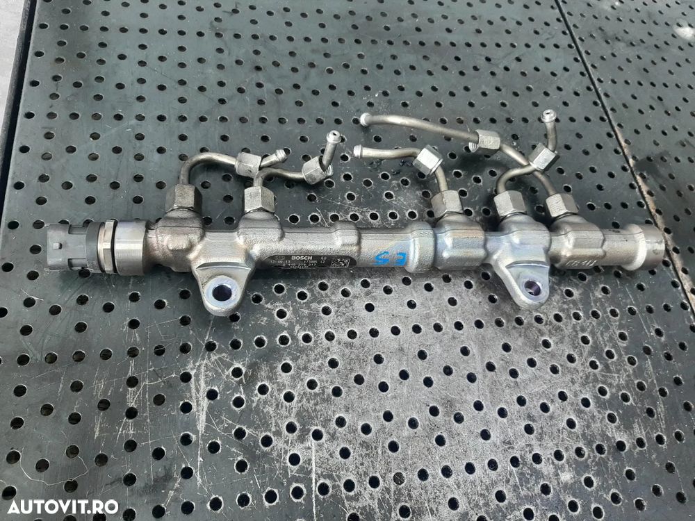 Rampa injectoare 1.3 d multijet fiat punto idea fiorino 500 lancia musa ypsilon 0445214217 - 3