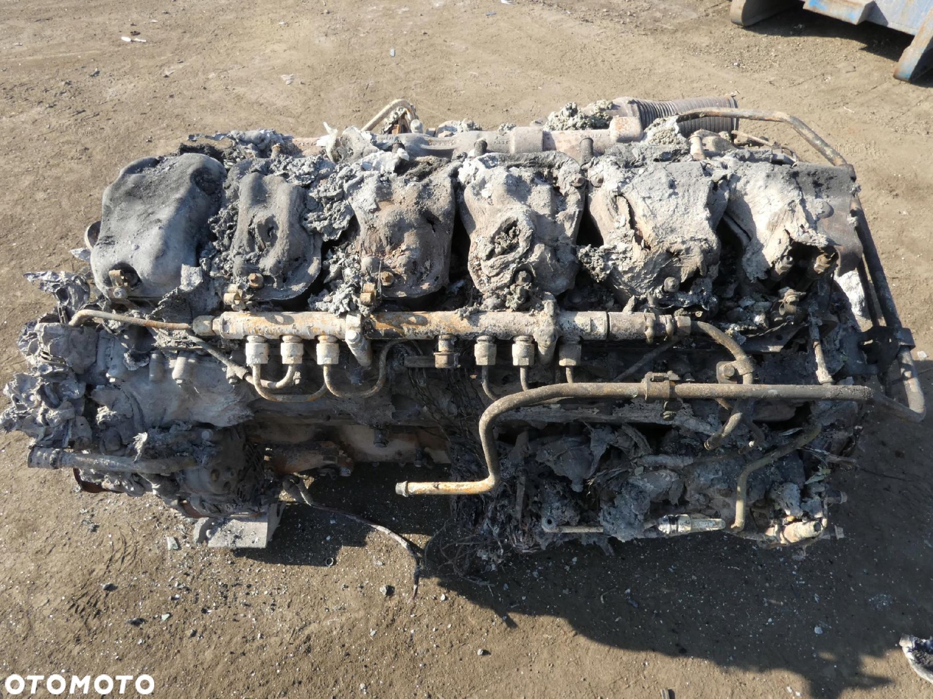 Dc13.155 Kompletny Silnik Z Osprzętem Po Spaleniu Euro6 Scania S500 2016- - 1
