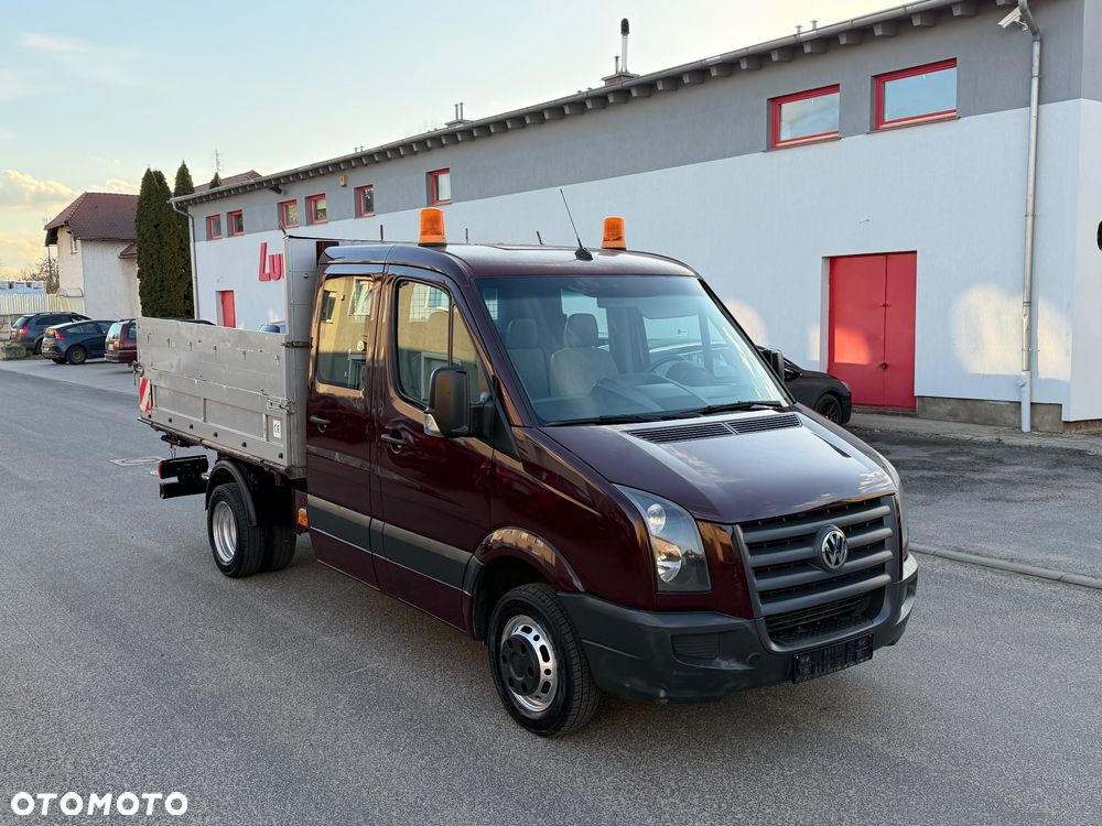 Volkswagen DOKA 3.5T CRAFTER 3-STRONNA WYWROTKA SERWISOWANY Z NIEMIEC GOTOWY DO PRACY - 1