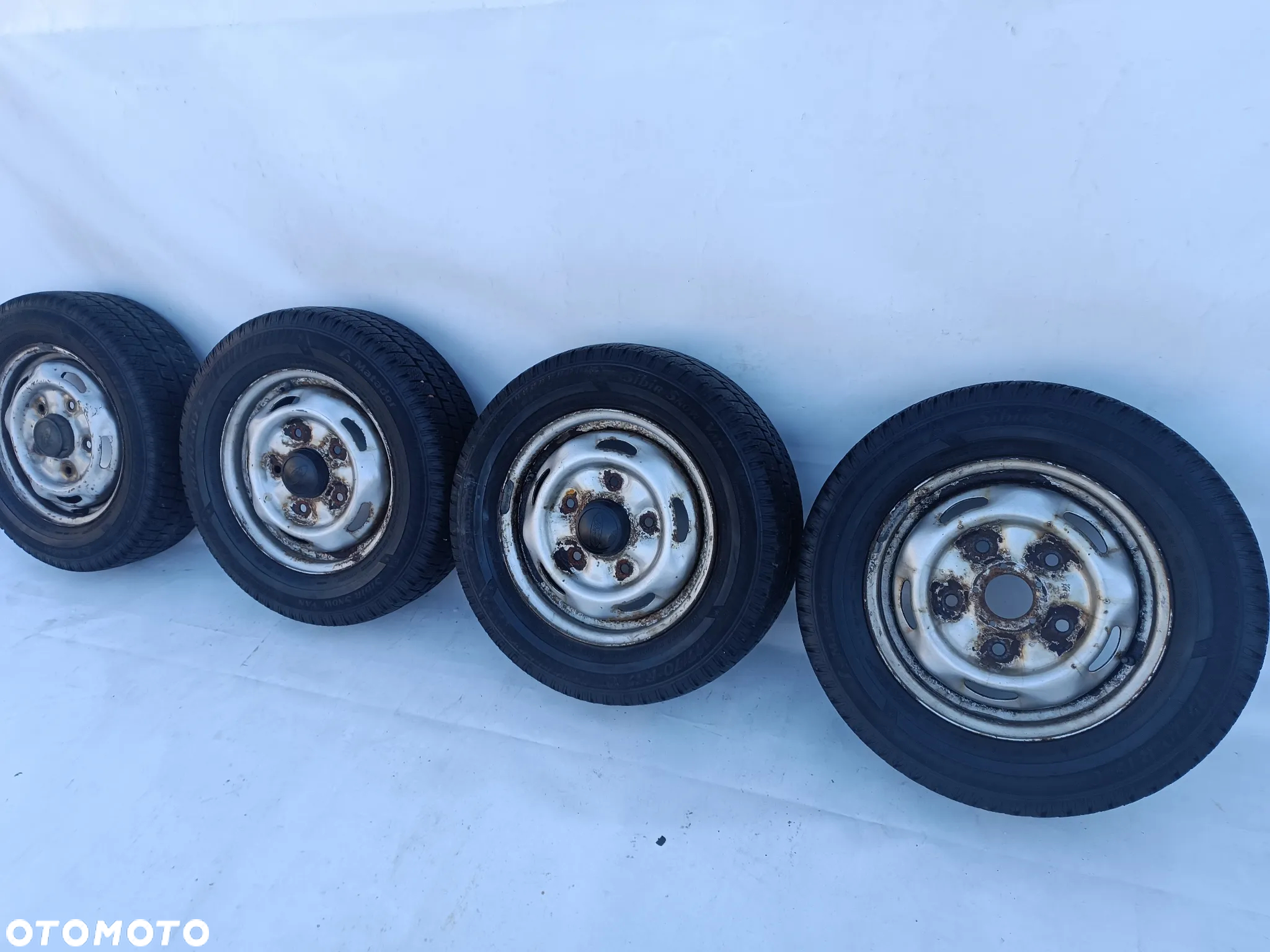 FELGI KOŁA OPONY 195/70/R15C TRANSIT 5x160  MK7 06-14 CUSTOM - 5
