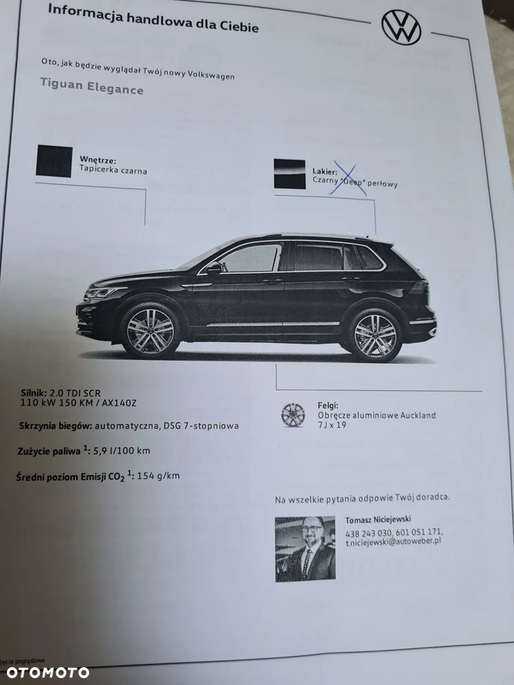 Volkswagen Tiguan 2.0 TDI SCR Elegance DSG - 34