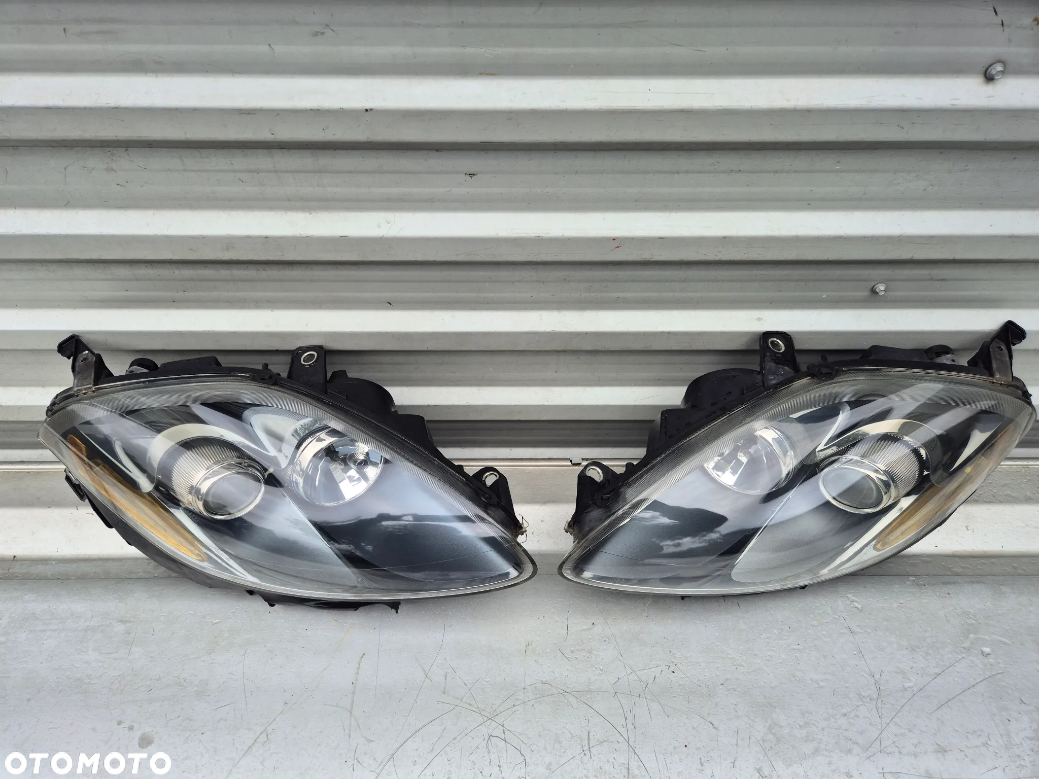 Lampa Reflektor lewy prawy przód Fiat Bravo II komplet - 4