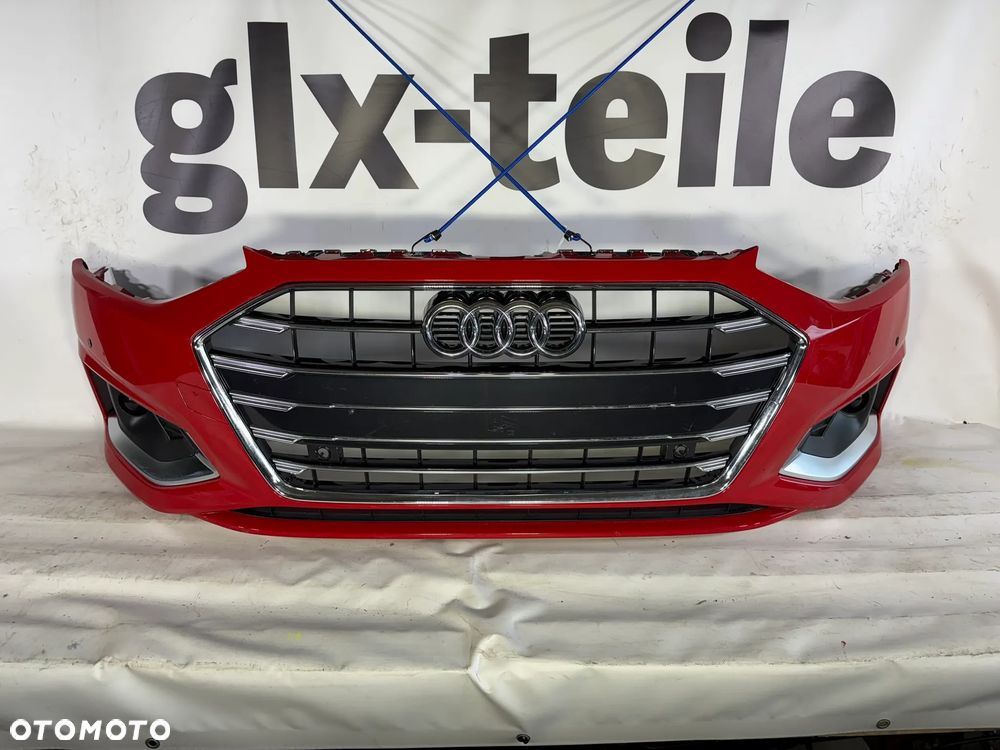 Audi A4 B9 Lift 8W Zderzak Przód Przedni Kompletny LY3U 4xPDC - 1