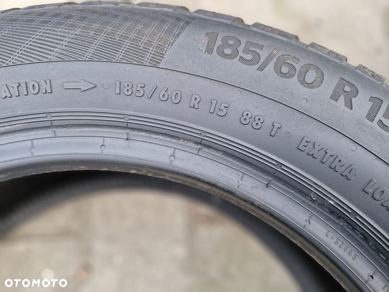 OPONY ZIMOWE 2 SZTUKI CONTINENTAL WINTER CONTACT TS860 185/60 15 2020 - 5