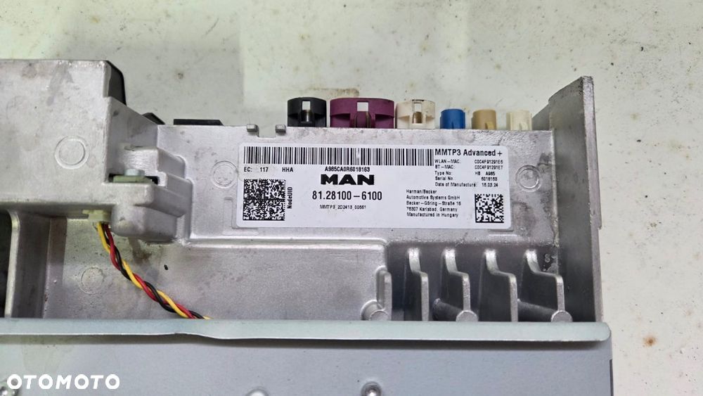 Radio multimedia MMT Man 81281006100 - 3