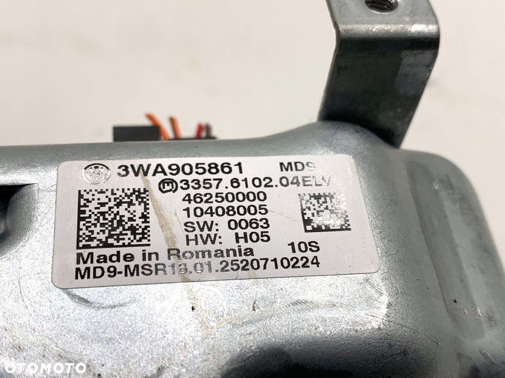 BLOKADA KIEROWNICY  SKODA KAMIQ (NW4) 2019 - 2022 1.5 TSI 110 kW [150 KM] benzyna 2019 - 2022 - 5
