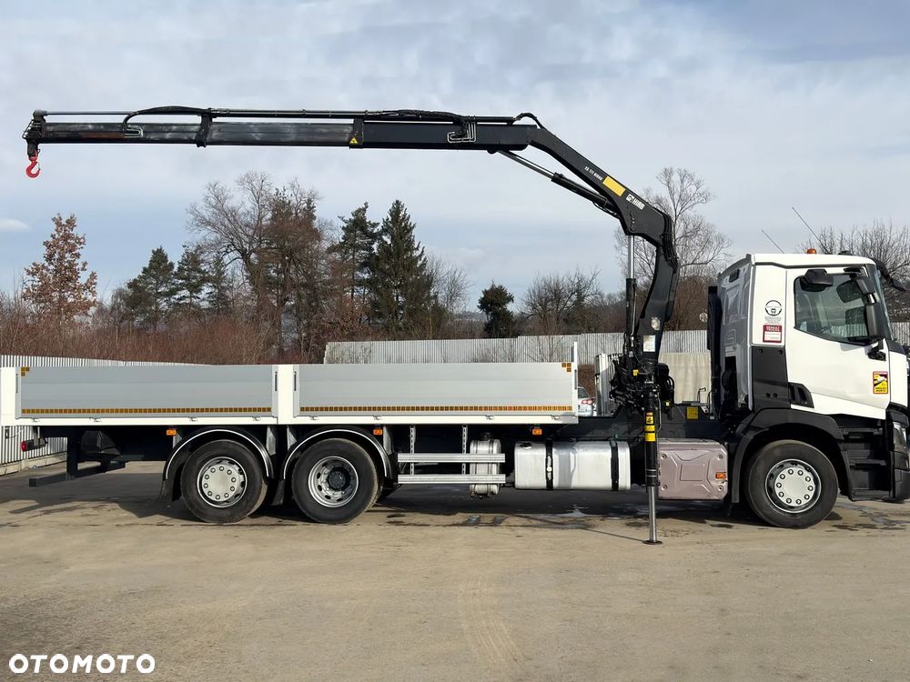 Renault T 380 * SKRZYNIA 6,80 m * HIAB 111 B - 2 HIDUO + PILOT * STAN BDB - 5