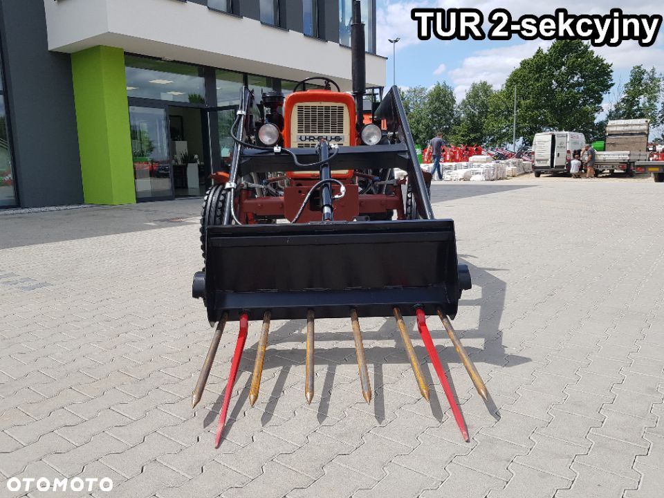 Ładowacz czołowy hydrauliczy TUR URSUS ZETOR c330 c360 Władymirec t25 MASSEY FERGUSON 2 sekcyjny - 7