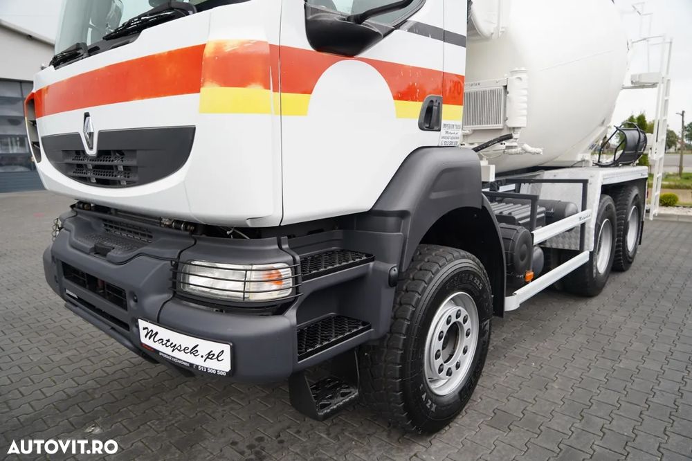 Renault KERAX 460 / 6x4 / BETONATOR 7mc / AUTOMAT / E5 EEV - 9