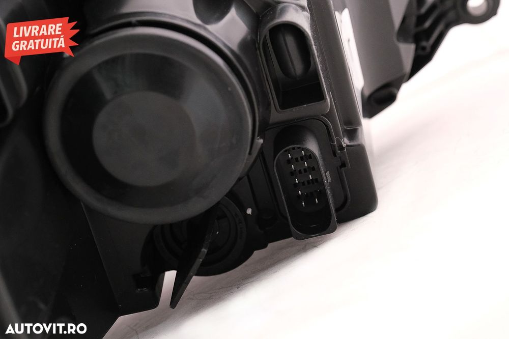 Faruri VW Golf 5 V Mk5 (2003-2007) Jetta (2005-2010) RHD GTI R32 Design Black- livrare gratuita - 6