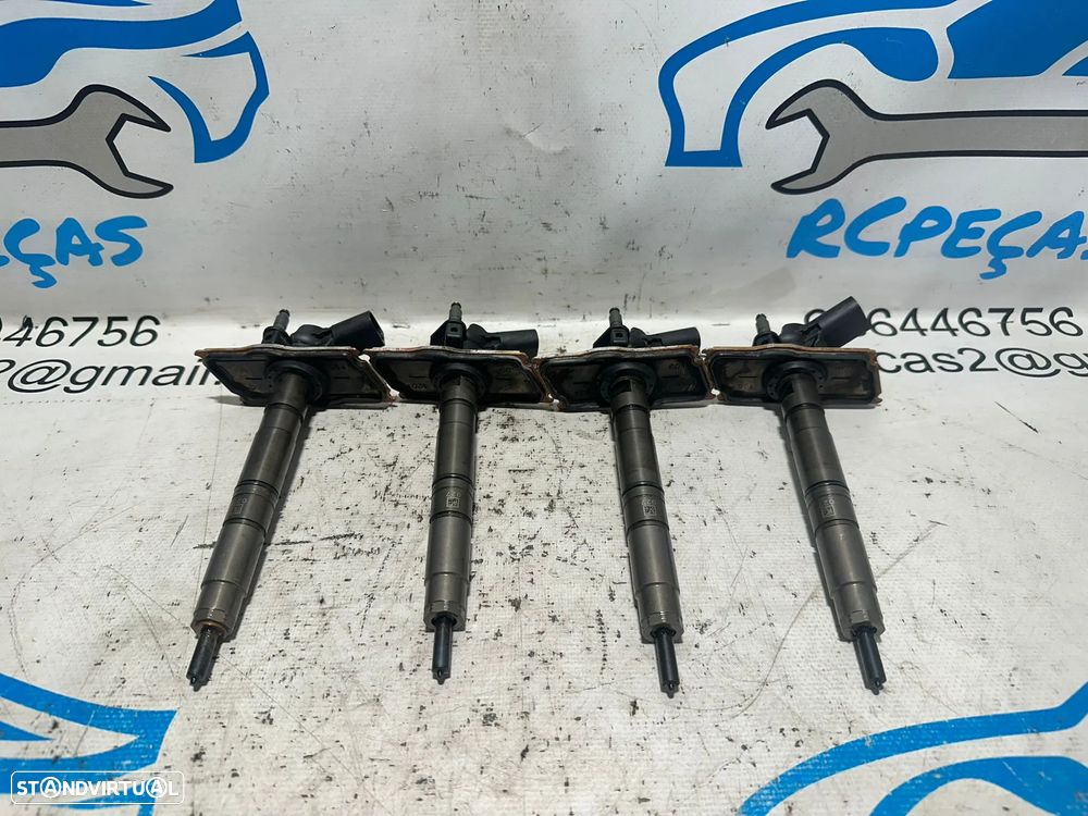 .Conjunto 4 Injectores Audi VW Volkswagen Seat Skoda CBA 2.0 TDI 143cv 03L130277 0445116030 - 3