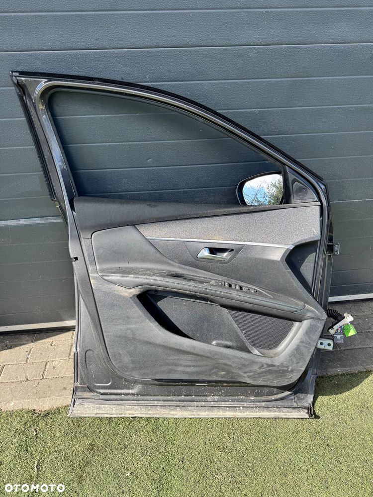 PEUGEOT 3008 5008 II DRZWI LEWY PRZÓD PRZEDNIE KOMPLETNE LUSTERKO EVL DEMONTAŻ - 4