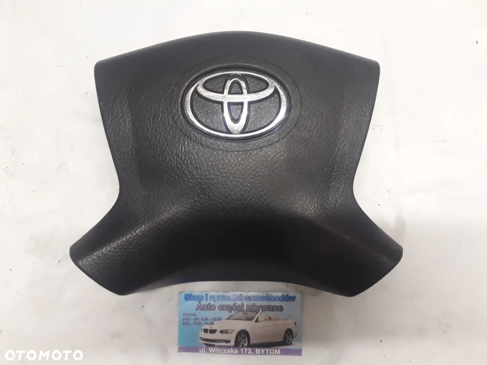 PODUSZKA KIEROWCY AIRBAG TOYOTA AVENSIS II T25 2,0 D4D 2003r  61556050B - 1