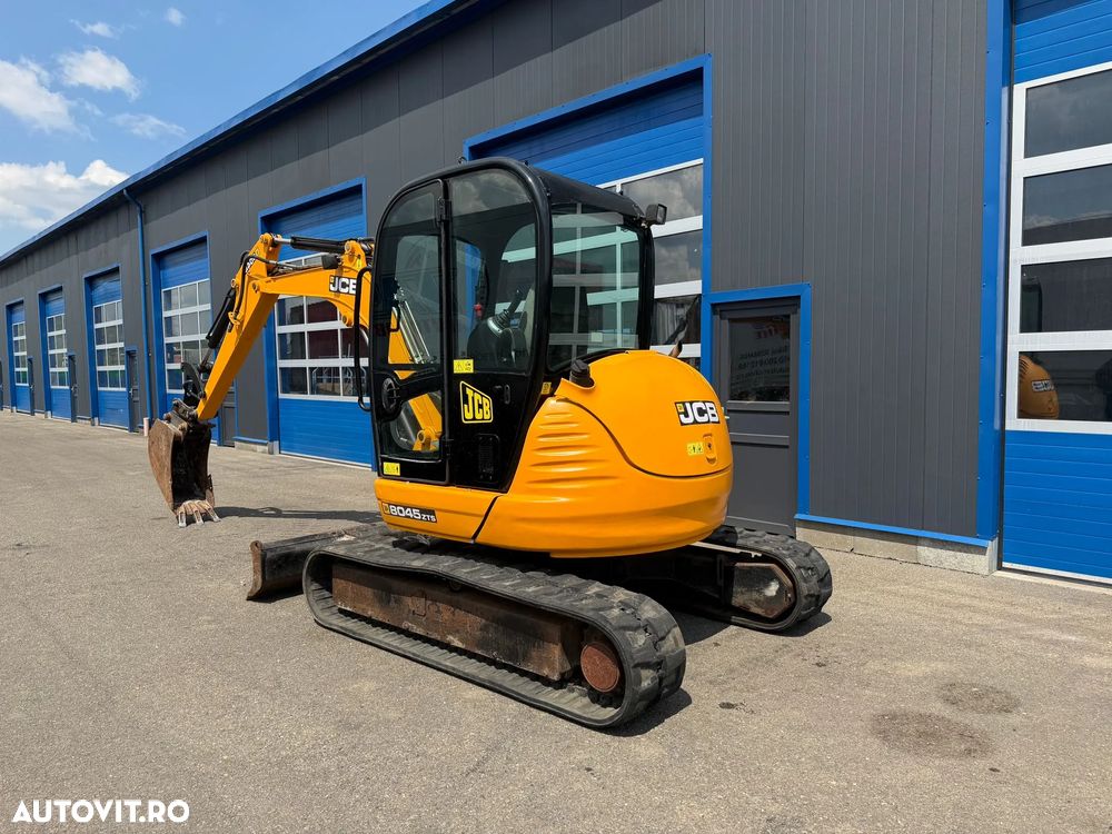 JCB Excavator pe șenile din cauciuc JCB 8045 ZTS 4.5T - 4