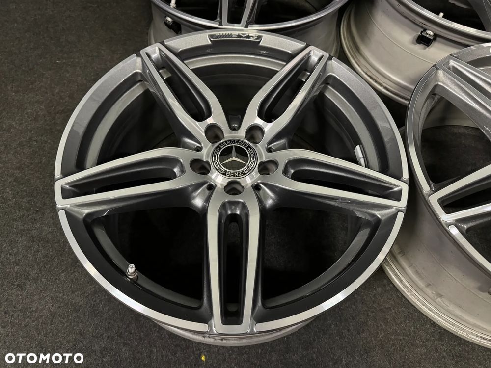 Alufelgi Mercedes E-Klasa W213 AMG, W212, C-Klasa W205 19 cali 5x112 4szt. Ładne z czujnikami! - 19
