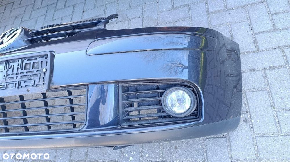 ZDERZAK PRZEDNI PRZÓD KOMPLETNY GRANATOWY VW GOLF V 5 HALOGENY ERGERGERG - 2