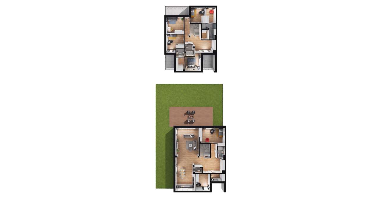 6-pokojowy dom 341m2 + ogródek Bezpośrednio - Pełny obrazek: 2/10