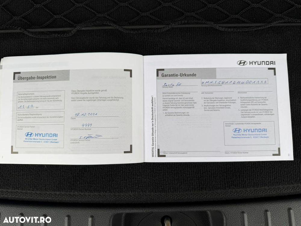 Hyundai Santa Fe 1.6 l 230 CP 4WD 6AT Luxury - 32