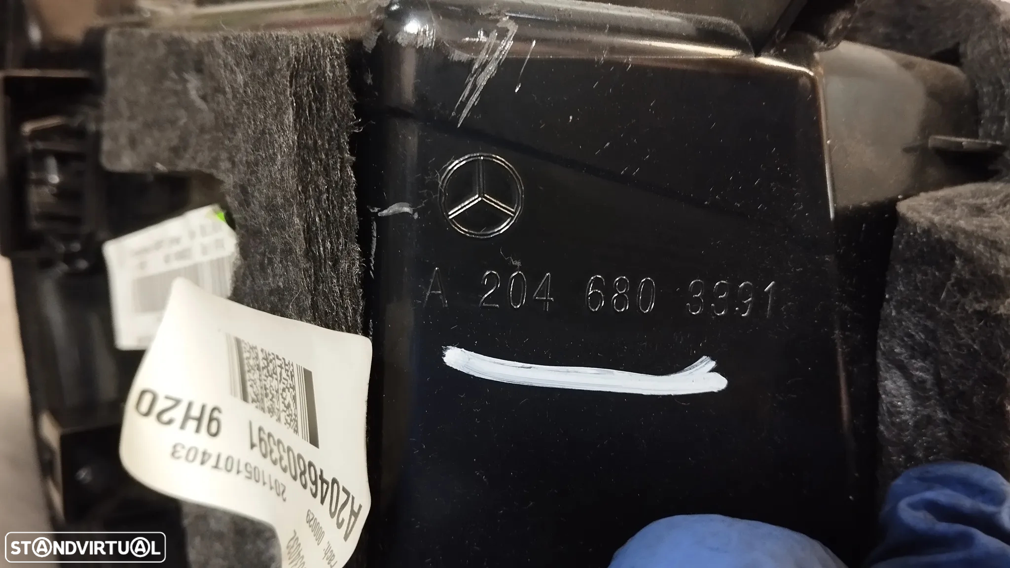PORTA LUVAS MERCEDES CLASSE C W204 REF. A2046803391 - 3
