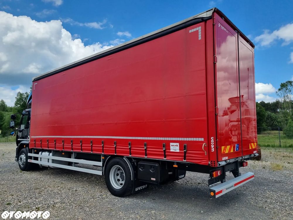 DAF LF 18.260 Skrzynia 20 palet 8.1 dł Firanka 2 strony  Tył drzwi I właściciel - 4
