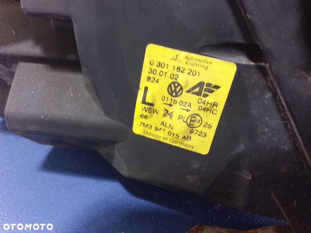 SHARAN ALHAMBRA I LIFT REFLEKTOR LEWY LAMPA EU - 8